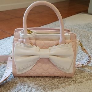 Betsey Johnson light pink purse
